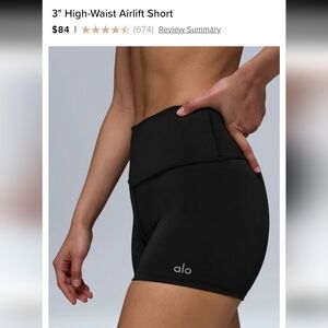 Alo Yoga 3" High-Waist Airlift Short